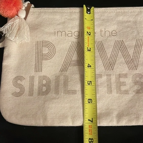 Zippered Pawsabilities Pouch & Dog Mother Wine Lover Bag Dispenser. - Picture 7 of 9